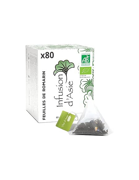 Infusion - Romarin - Biologique - Pack infusettes x80-