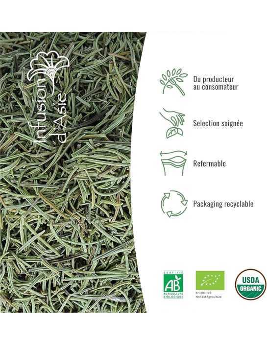 Infusion - Romarin - Biologique - Pack infusettes x80-