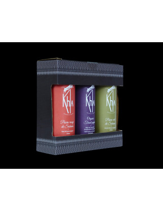 Coffret 3 baies rare (poivre vert de Sichuan 50g-poivre rouge de Sichuan 50g-fleur de sel de Kampot 150g - Premium- 2