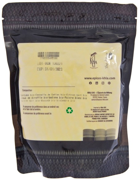 Curry noir - Biologique - en poudre - 250g- KHLA