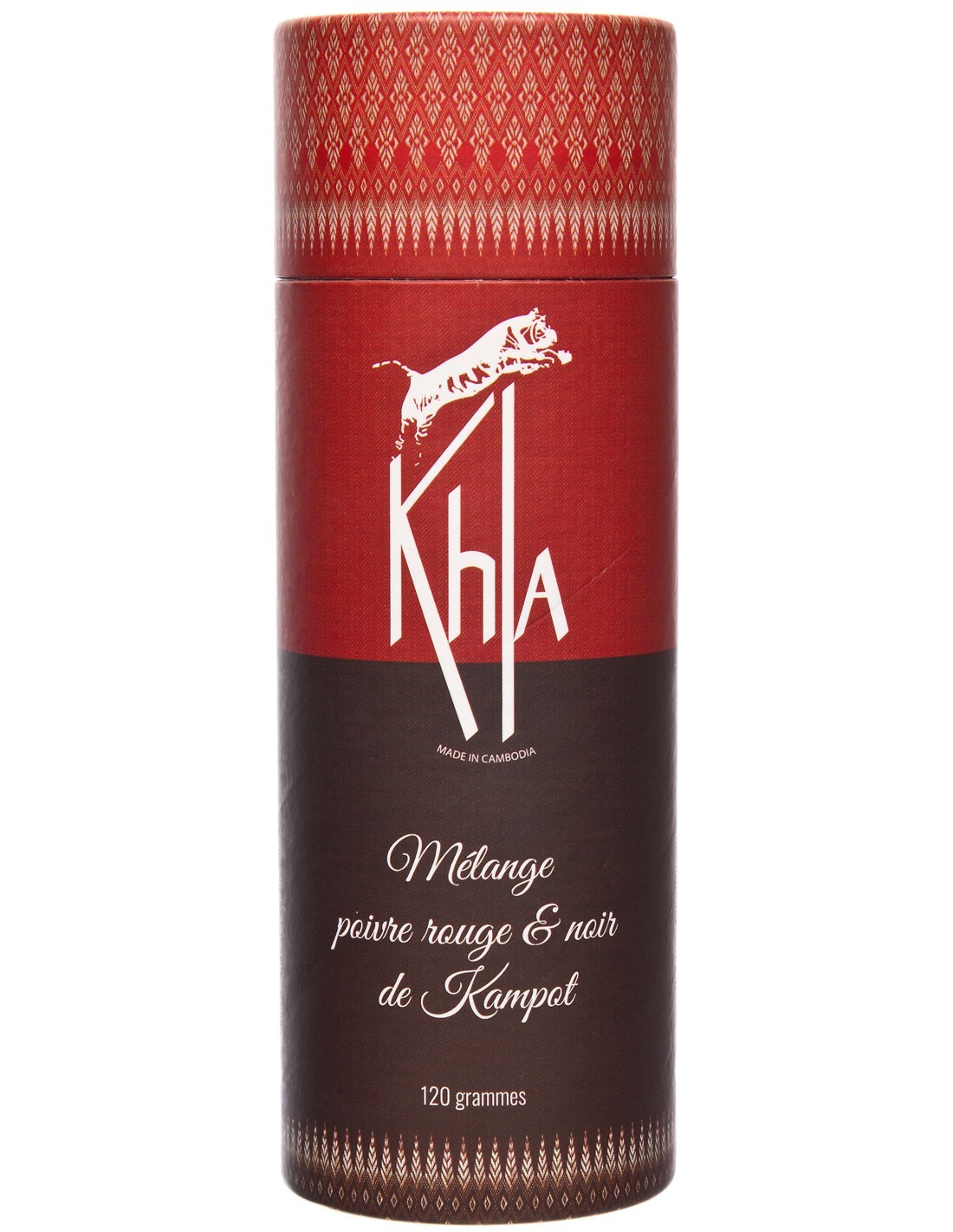 Poivre de Kampot IGP mélange grains noir & rouge | KHLA