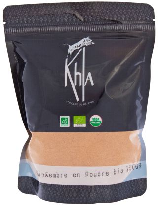 Gingembre - Biologique - en poudre - 250g- KHLA