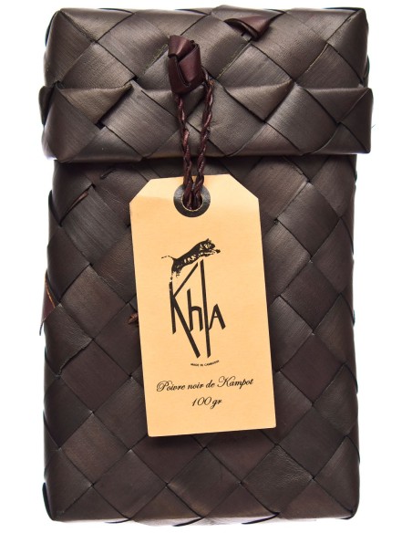 Poivre noir de Kampot IGP - Biologique - Premium - en grains - 100g - Palme- KHLA Poivre noir de Kampot IGP - Biologique - Premium - en grains - 100g - Palme- KHLA