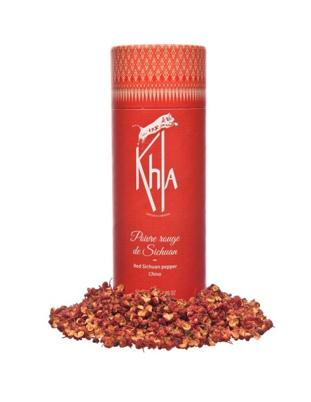 Baie de Sichuan rouge - en grains - 50g- KHLA