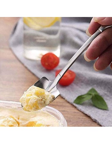 Cuillère pelle ronde-