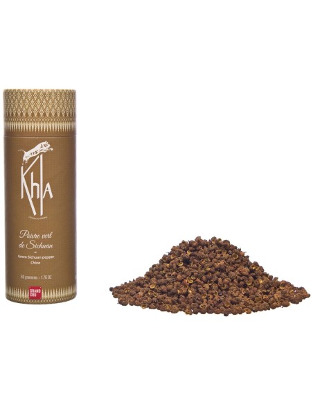 Baie de Sichuan vert - en grains - 50g- KHLA