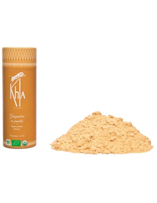 Gingembre - Biologique - en poudre - 90g- KHLA