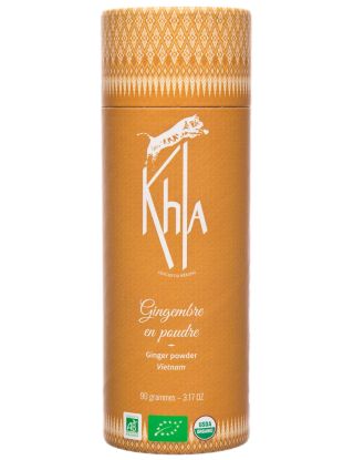 Gingembre - Biologique - en poudre - 90g- KHLA