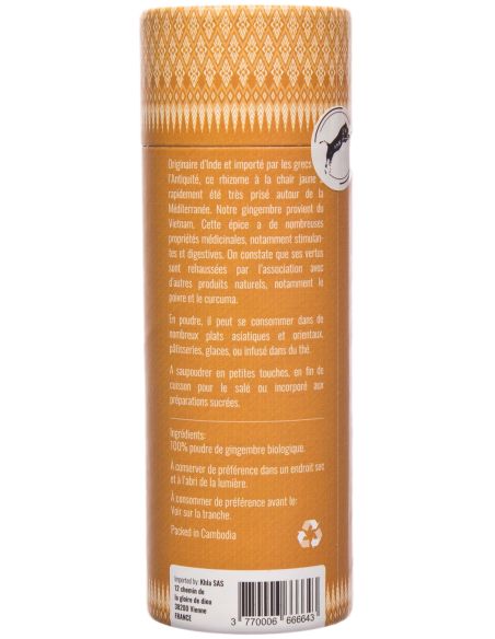 Gingembre bio en poudre