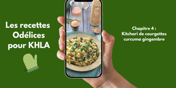 Le kitchari de courgettes aux curcuma et gingembre  KHLA by Odélices