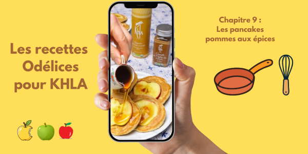 Les pancakes aux pommes et épices