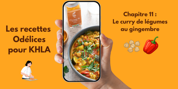 Le curry de légumes au gingembre 