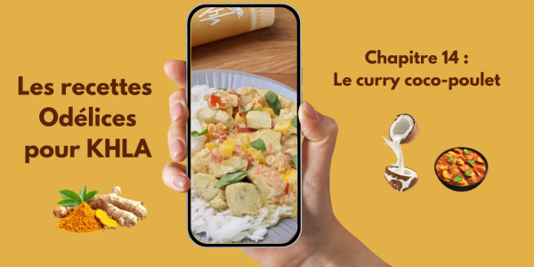 Le curry poulet-coco