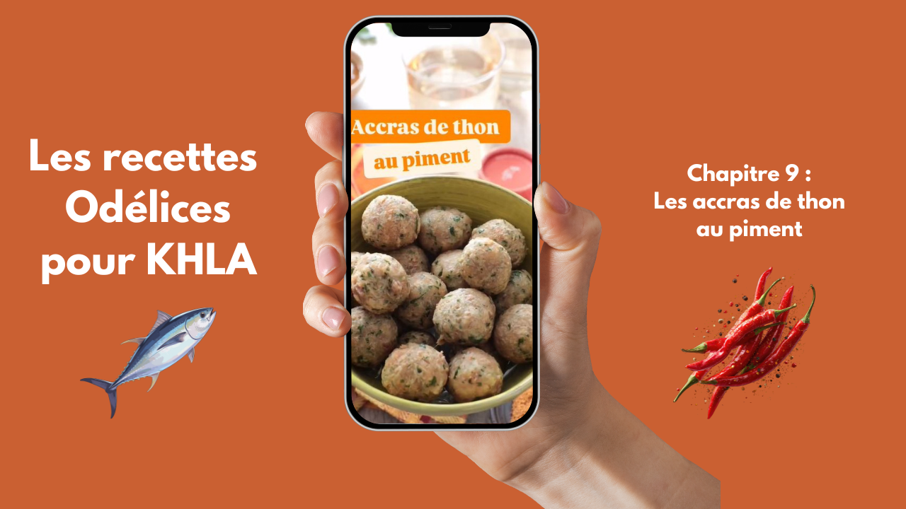 Les accras de thon au piment KHLA