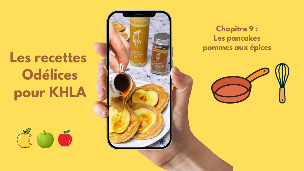Les pancakes aux pommes et épices